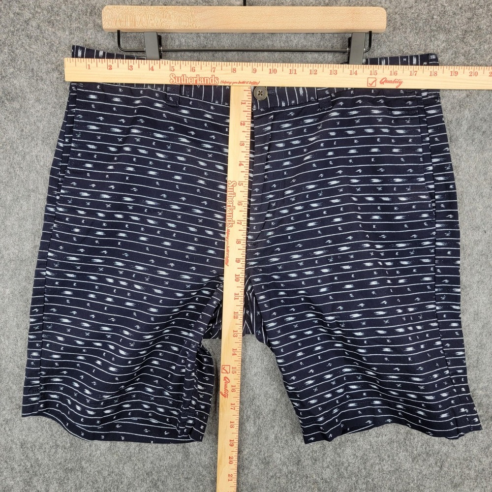J Crew Shorts Mens 35 Navy Blue Gramercy Chino Lightweight Preppy Nautical - Picture 7 of 15